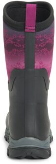 Arctic Sport Mid Rubberen Zwarte/Magenta Regenlaarzen - EU 38 / UK 5