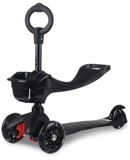 Ardea Kids Scooter 1-7 Leeftijden Opvouwbare Aluminium Skateboard Knipperende Wiel Verstelbare Jongen Meisje Kind Scooter 7-3H1-06