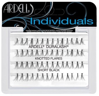 Ardell Individual Knotted Set Of 56 Eyelash Tufts Short Black
