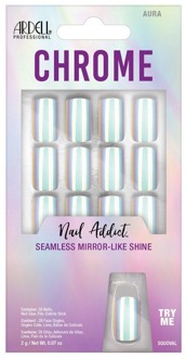Ardell Kunstnagels Ardell Nail Addict Chrome Aura 1 st