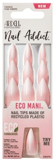 Ardell Kunstnagels Ardell Nail Addict ECO Mani French Pink Ombre 1 st