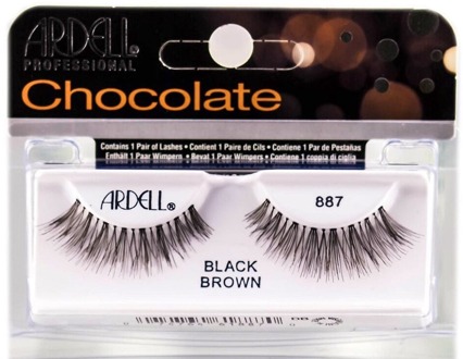 Ardell Kunstwimpers Ardell Chocolate Lashes 887 Black Brown 1 paar