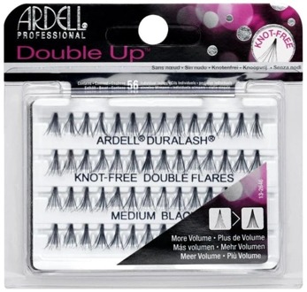 Ardell Kunstwimpers Ardell Double Up Knot Free Double Flares Short Medium Black 56 st