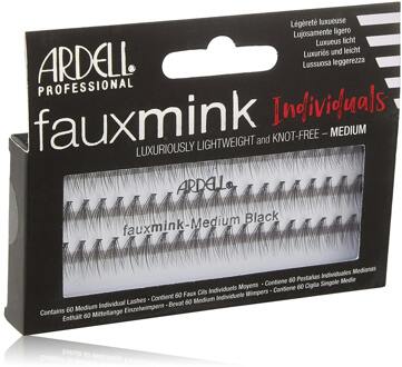 Ardell Kunstwimpers Ardell Fauxmink Individuals Knot Free Medium Lashes Black 60 st