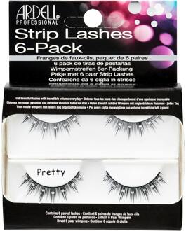 Ardell Kunstwimpers Ardell Strip Lashes Pretty 6 Pack 6 paar