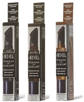 Ardell Touch of Color Root Touch-up Hair Brush Black - 6ml