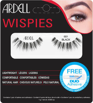 Ardell Wispies Clusters False Eyelashes - 601 Black