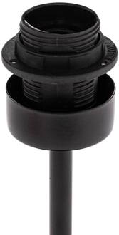 Arden tafellamp zonder kap, zwart, hoogte 24cm