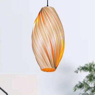 Ardere hanglamp, olijf, hoogte 50 cm licht hout