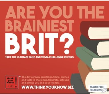 Are You The Brainiest Brit Box Calendar 2025 - Know, Think You