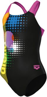 Arena Dots Pro Back Badpak Meisjes - 140