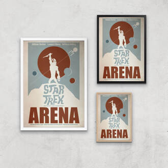 Arena Giclee - A3 - Black Frame Meerdere kleuren