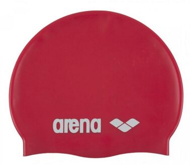 Arena Klassieke Silicone Badmuts voor kinderen/Kinderen (Rood) - One Size