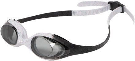 Arena Spider Zwembril Junior zwart - licht grijs - 1-SIZE
