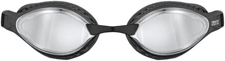 Arena Unisex Airspeed zwembril voor volwassenen (Zilver/Zwart) - One Size