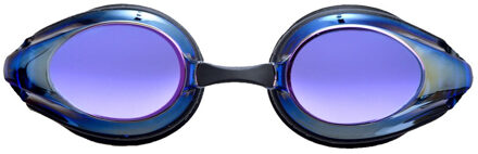 Arena Unisex Sporen Spiegel Zwembril Volwassenen (Zwart/Blauw/Multikleurig) - One Size
