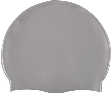 Arena Unisex Volwassen Klassieke Silicone Zwemcap (Zilver/Zwart)