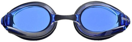 Arena Unisex Volwassen Sporen Heldere Zwembril (Blauw/Zwart) Zwart/blauw - One Size