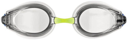 Arena Unisex Volwassen Sporen Heldere Zwembril (Wit/helder/blauw)