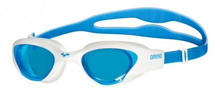 Arena Unisex zwembril The One voor volwassenen (Lichtblauw/Wit/Blauw) - maat