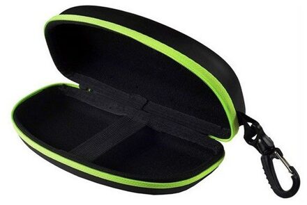 Arena Zwembril Etui (Zwart/Zilver/Fluorescerend Geel) - maat