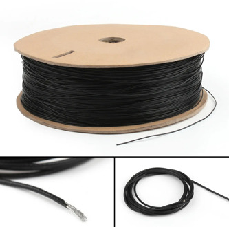 Areyourshop 1.13 1.13mm Mini Coaxial Wires Coaxial Antenna Wire Cable Single Core 16ft 5M 50 ohm 1PCS Connector