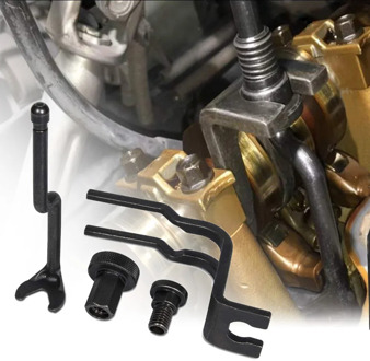 Areyourshop Car Black Valve Spring Compressor Tool For Ford 4.6L 5.4L 6.8L 3V Engines Car Auto accessories Tools