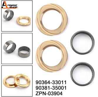 Areyourshop Voor Innerlijke As Spindel Lager + Bush Kit Voor Land Cruiser 78 79 80 100 Serie 90364-33011 90381-35001 Auto Onderdelen