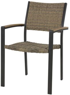 Arezzo terrasstoel wicker Bruin