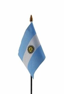 Argentijnse landenvlag op stokje