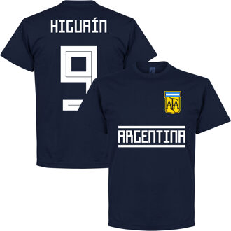 Argentinië Higuain 9 Team T-Shirt - L