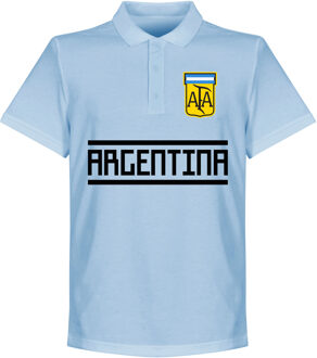 Argentinië Team Polo Shirt - Licht Blauw - M