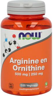 Arginine & Ornithine 500/250 mg Capsules 100 st