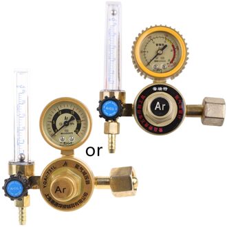 Argon CO2 Druk Reducer G5/8  "0-25Mpa Tig Flow Meter Lassen Regulator Gauge