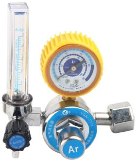 Argon CO2 Druk Reducer G5/8 "0-25Mpa Tig Flow Meter Lassen Regulator Gauge