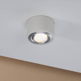 Argun 79708 LED-plafondlamp 4.8 W Warm-wit Aluminium (geborsteld), Wit (mat)