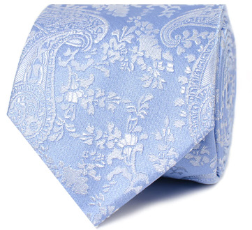 Argusto | silk tie | bright blue Print / Multi - One size