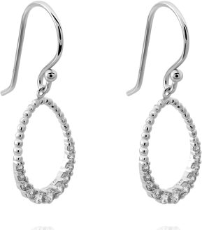 'Aria' Dames 925 Sterling Zilver Oorbellen - Zilver ZO-7494