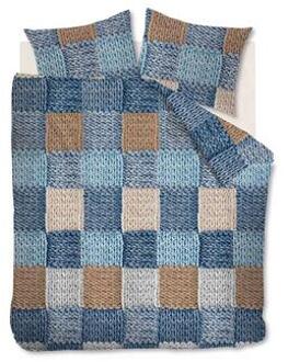 Ariadne At Home Wool Shades Dekbedovertrek - Lits-jumeaux (260x200/220 Cm + 2 Slopen) - Katoen - Blauw