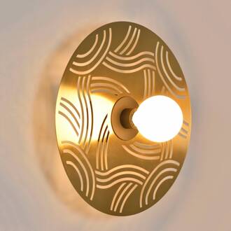 Ariane wandlamp, Ø 40 cm messing