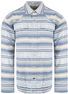 Ariat Auburn Heren Blauw Overhemd - XS