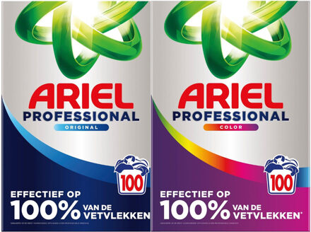 Ariel Profesional - Waspoeder Regular & Color - 11kg - 2 x 100 Wasbeurten