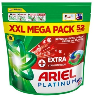 Ariel Wasmiddel Ariel Platinum+ Pods Stain Remover 52 st