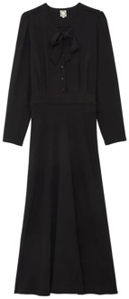 Ariel zwarte jurk Ines De La Fressange Paris , Black , Dames - Xl,L,M,S,Xs,2Xs