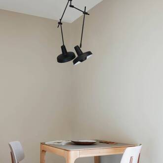 Arigato plafondlamp 2-lamps 70cm zwart