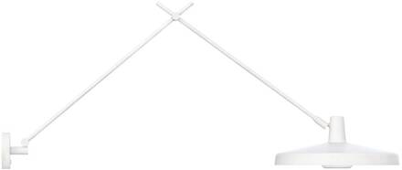 Arigato wandlamp 1-lamp 140cm Ø45cm wit