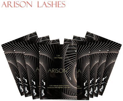 Arison lashes New 50 Pairs Eyelash Extension Under Gel Eye Pads Eye Mask Paper Patches Tips Sticker Make Up Tools Mask Pack