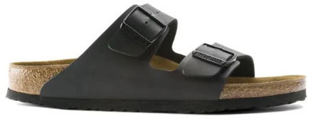 Arizona Narrow Slippers - Black - Maat 42