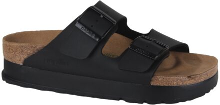 Arizona Platform Sandalen Birkenstock , Black , Dames - 41 Eu,39 Eu,37 EU