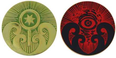 Arkham Horror Collectable Coin Clues & Doom Limited Edition